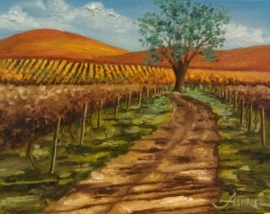 Vineyards in the Autumn revised